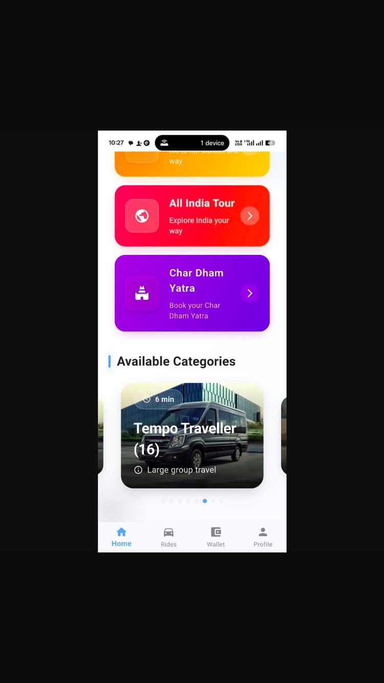 TaxiSure mobile screen 3